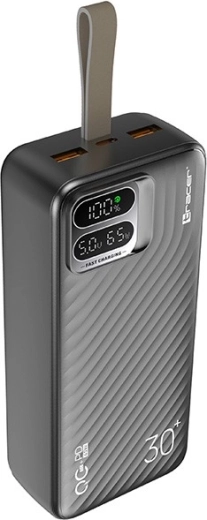 Powerbank tracer blaze 30000 mah 65 w, noir