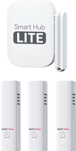 Thermo-hygromètre Wi‑Fi Baldrtherm HCS802ARF avec Smart Hub LITE