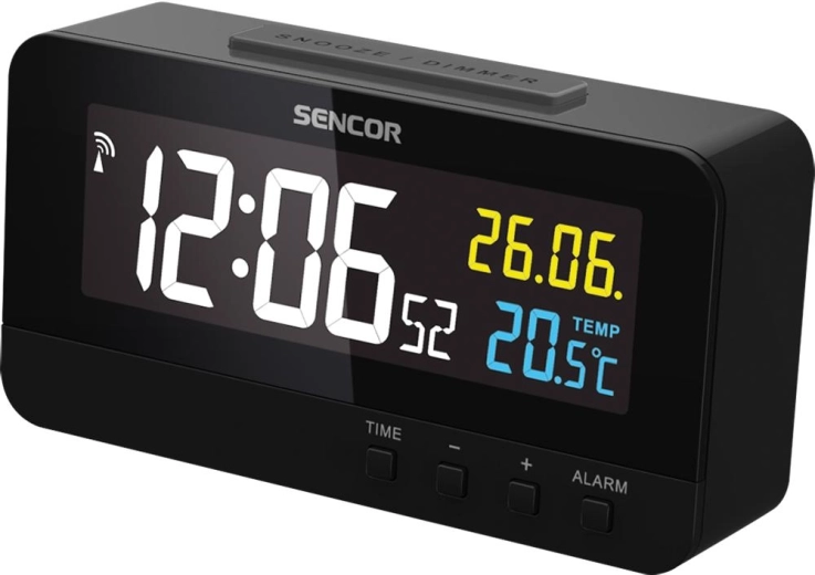 Réveil numérique Sencor avec thermomètre