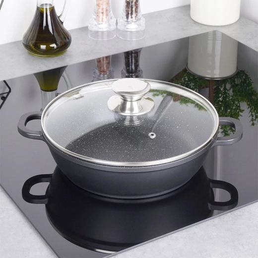 Couvercle en verre avec valve pour un contrôle parfait