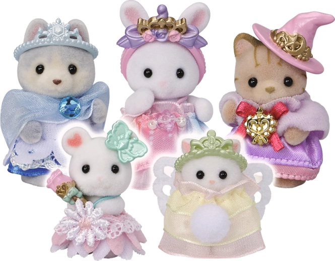 Set de 5 figurines Bébés princesses