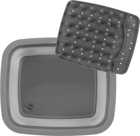 Évacuation avec bonde et vidange contrôlée