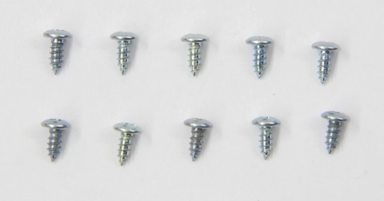 Vis autotaraudeuses pour tôle M2,9 × 6,5 mm JAMARA, 10 pièces