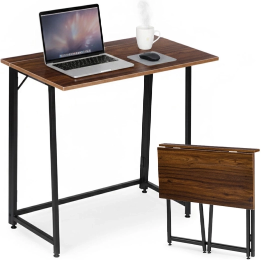 Bureau pliant 80 × 45 cm style loft ModernHome