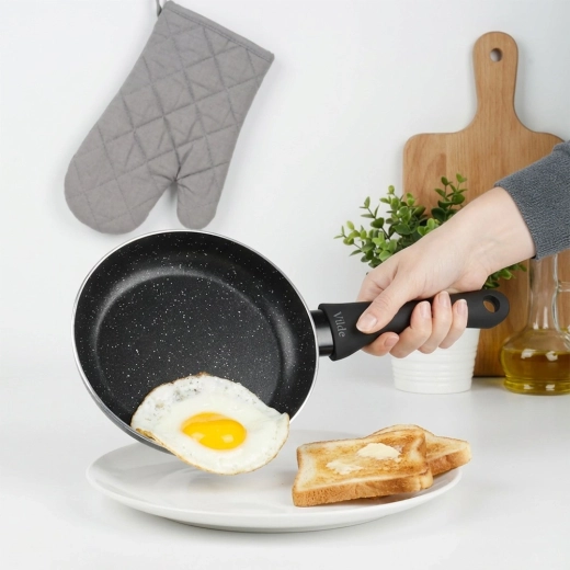 Revêtement en granit antiadhésif pour une cuisine plus saine