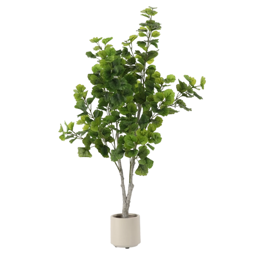 Ginkgo artificiel en pot de 125 cm Garden Line