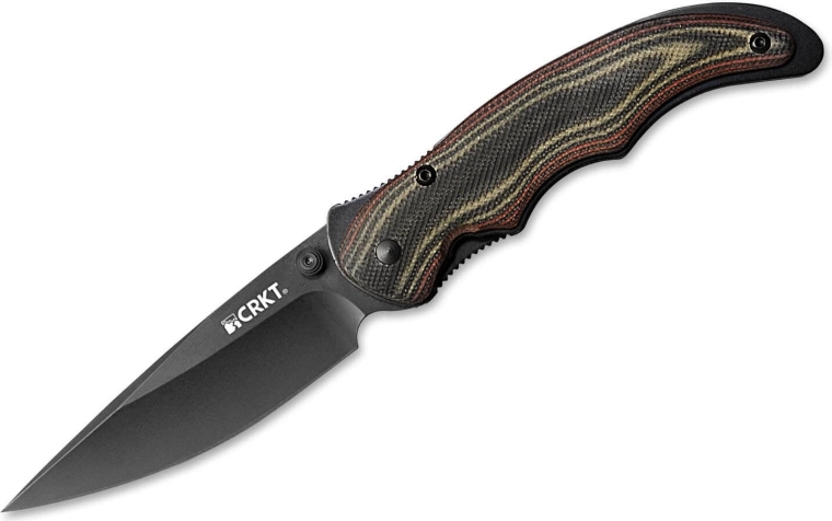 Couteau pliant CRKT Endorser Black G10 8,1 cm