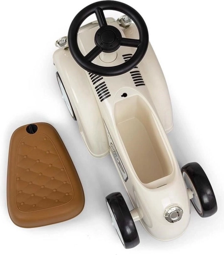 Espace de rangement sous le siège