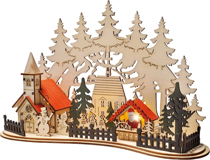 Décoration intérieure en bois