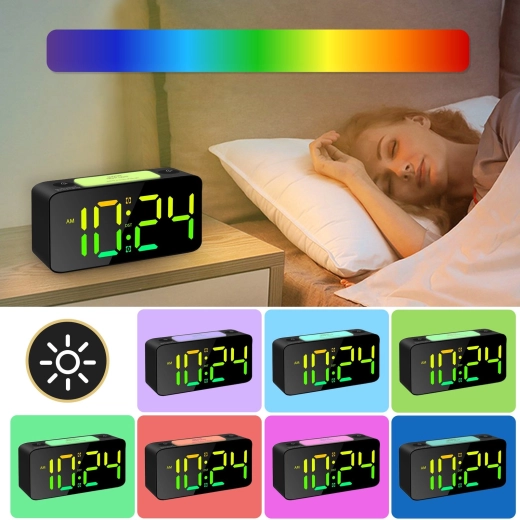 Luminosité personnalisable et lisibilité au chevet