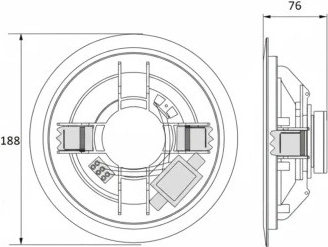 Dimensions compactes pour un montage discret
