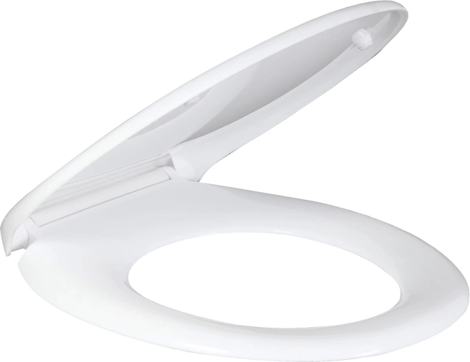 Abattant WC en duroplast à fermeture ralentie 37 × 43 cm - 1 pièce