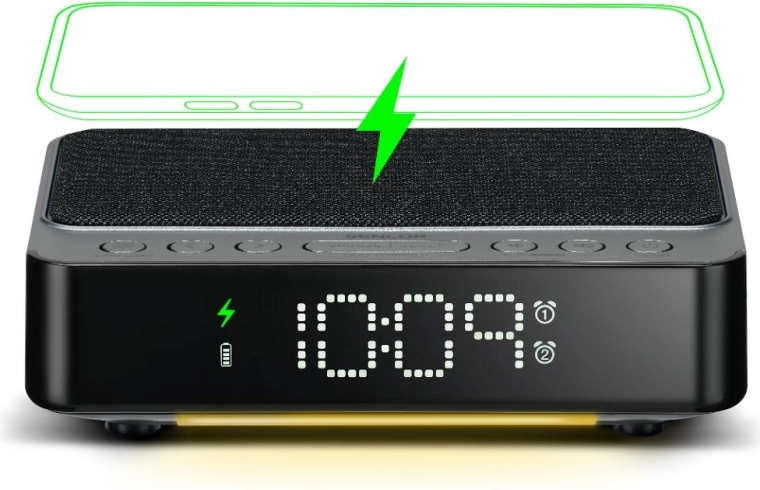 Chargement sans fil et USB