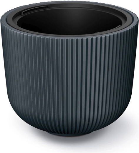 Pot de fleurs avec insert MILLY 46,9 cm anthracite