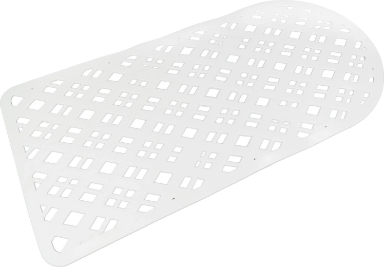 Tapis de bain antidérapant en caoutchouc 35,5 × 74 cm