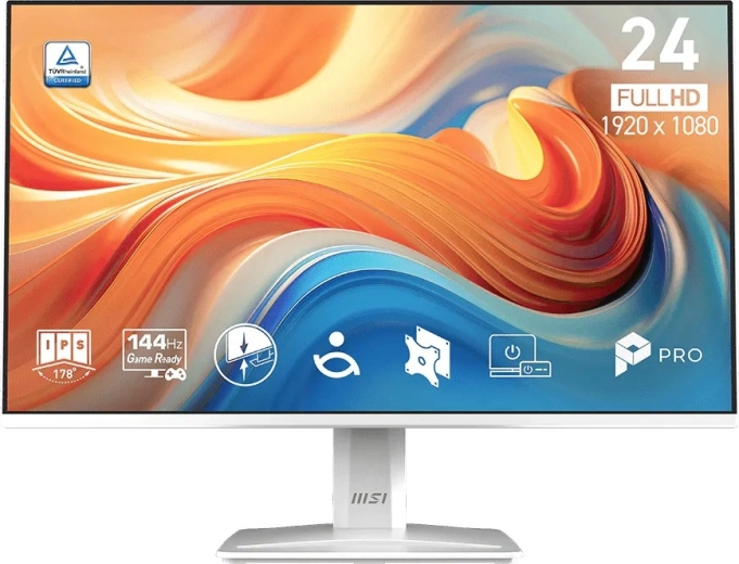 Moniteur 23,8" LED Full HD 144 Hz blanc