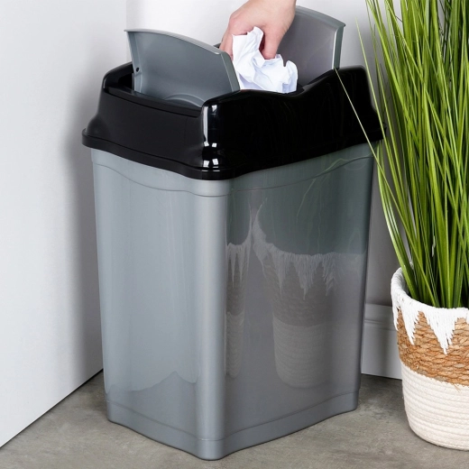 Couvercle basculant pour un fonctionnement plus propre et plus pratique