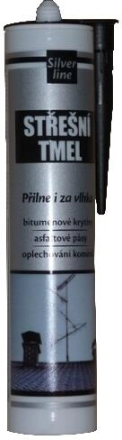 Mastic bitumineux pour toiture Den Braven Silver Line 280 ml noir
