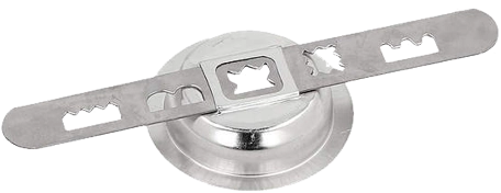 Moule à biscuits n° 8 en acier inoxydable