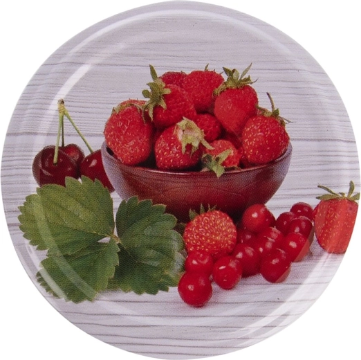 Motif de fruits pour un garde-manger bien organisé