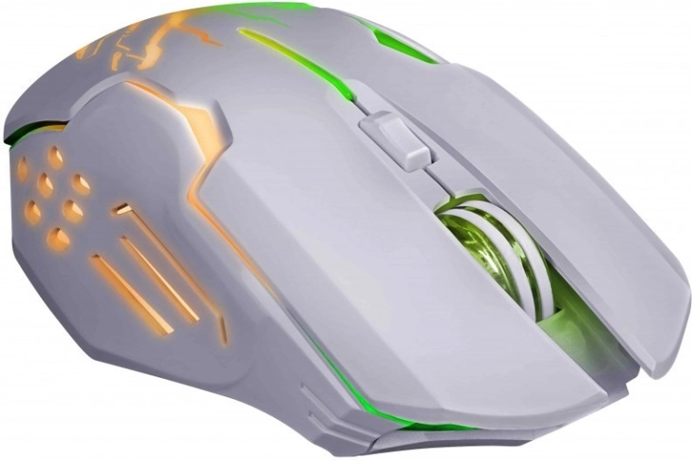 Souris gaming sans fil Katana 3200 DPI, 7 boutons, blanche