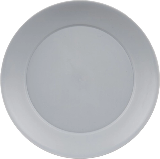 Assiette Sandy plate gris