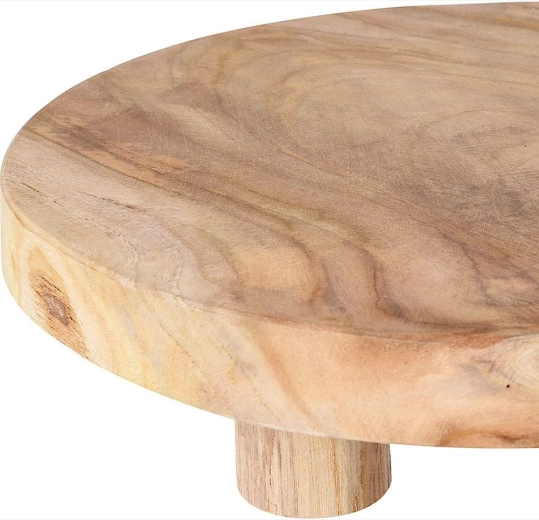 Bois de teck massif au veinage naturel