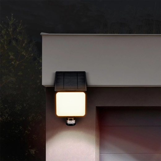 Sélection de la couleur de lumière et de la puissance pour les espaces extérieurs