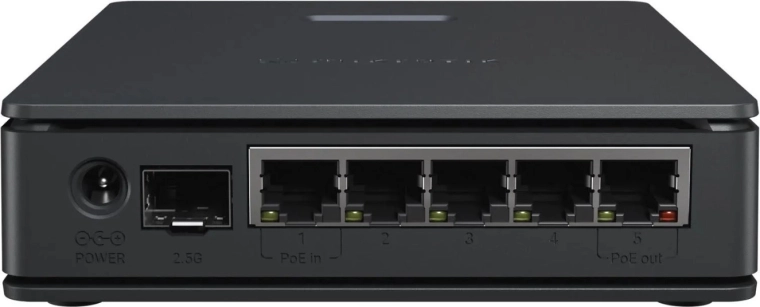 Routeur MIKROTIK hAP ax S Wi‑Fi 6 avec SFP 2,5G et 5× gigabit