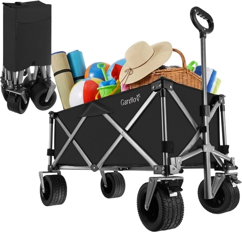 Structure pliable et poignée télescopique