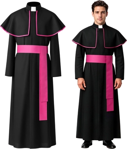 Costume d'évêque GLIMZ XL/XXL