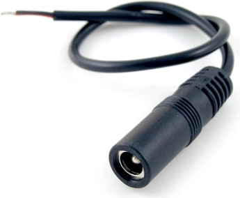 Connecteur d’alimentation Solight avec prise femelle pour bandes LED – 5,5 × 2,1 mm - 1 pièce