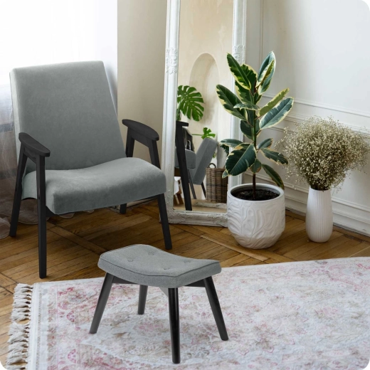 Complément parfait pour un fauteuil