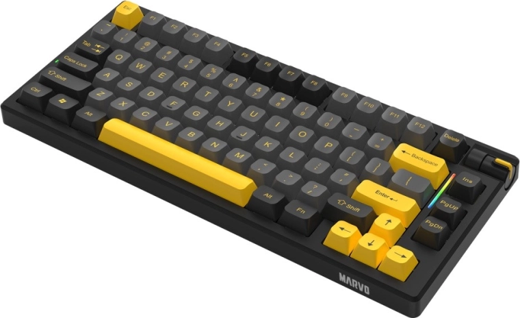 Design compact avec rétroéclairage RGB