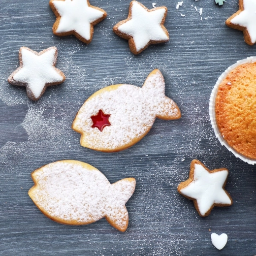 Découpe nette pour biscuits et décorations