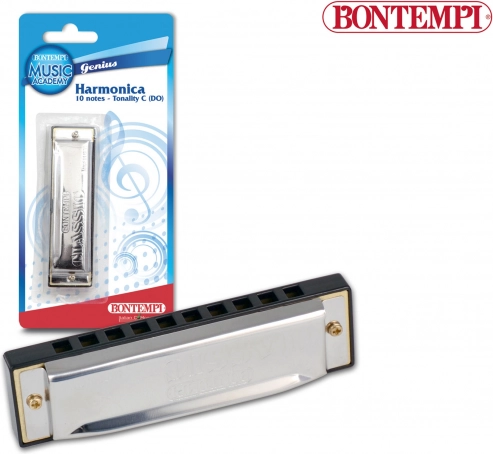 Harmonica en métal 10 x 2 x 3 cm