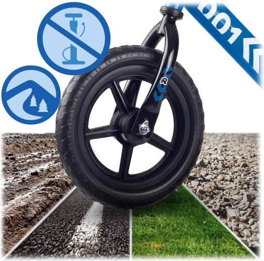 Roues increvables en mousse EVA pour différents types de surfaces