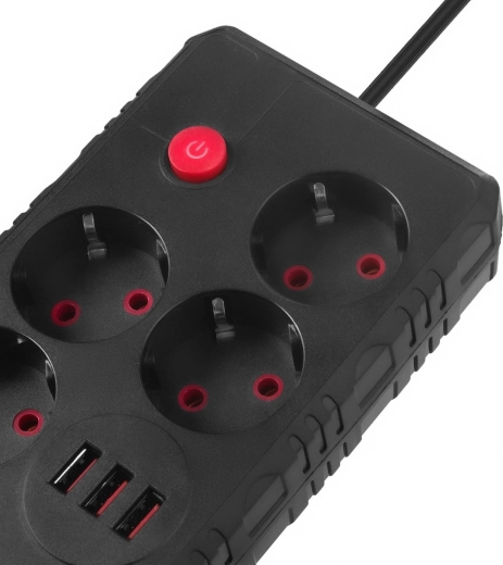 3× USB intégrés pour une charge rapide