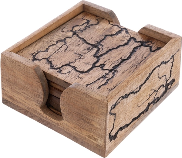 Bois de manguier naturel à la teinte chaleureuse