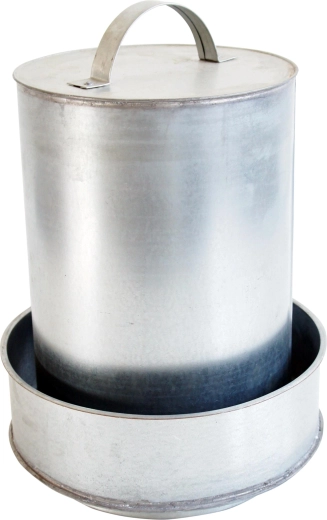 Abreuvoir chapeau 14 l, galvanisé à double paroi