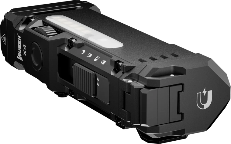 Mains libres grâce à la base magnétique et au clip