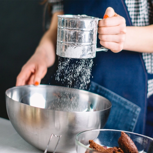 Maille fine pour des mélanges plus aérés et sans grumeaux