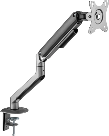 Bras de bureau réglable pour écran 17–32 pouces, gris