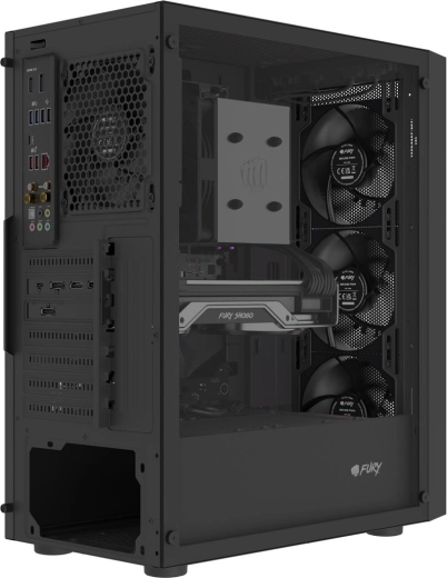 4× ventilateurs PWM Fury SAI S12 préinstallés