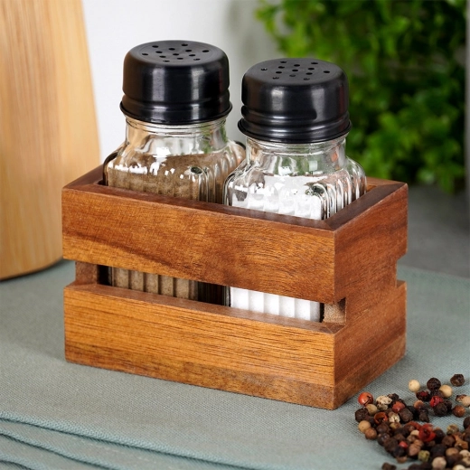 Verre cannelé résistant et bouchons métalliques