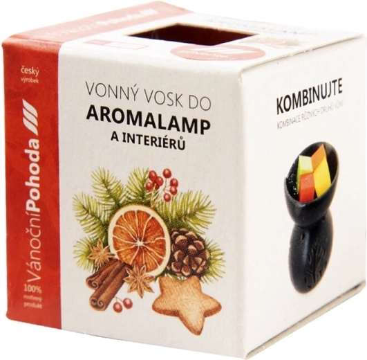 Cire parfumée pour brûle-parfum Ambiance de Noël – 8 cubes
