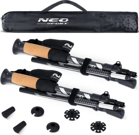 Poignée ergonomique en liège et dragonne confortable