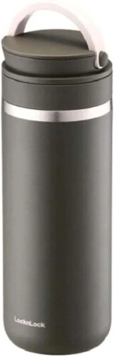 Thermos en acier inoxydable avec anse LocknLock Metro Two-Away 475 ml khaki