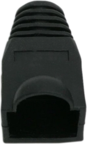 Protection anti-pliage de câble pour fiches modulaires 8P8C, noire