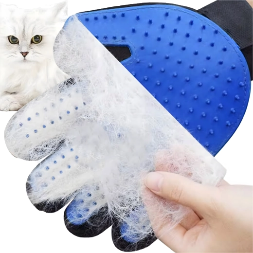 Retrait facile des poils collectés